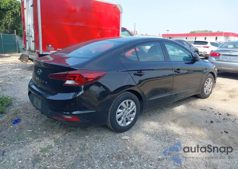 2019 Hyundai Elantra Se z USA, uszkodzony, nr VIN KMHD74LF2KU779302